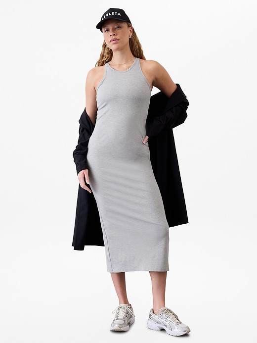 Image number 1 showing, Signature Rib Maxi Dress