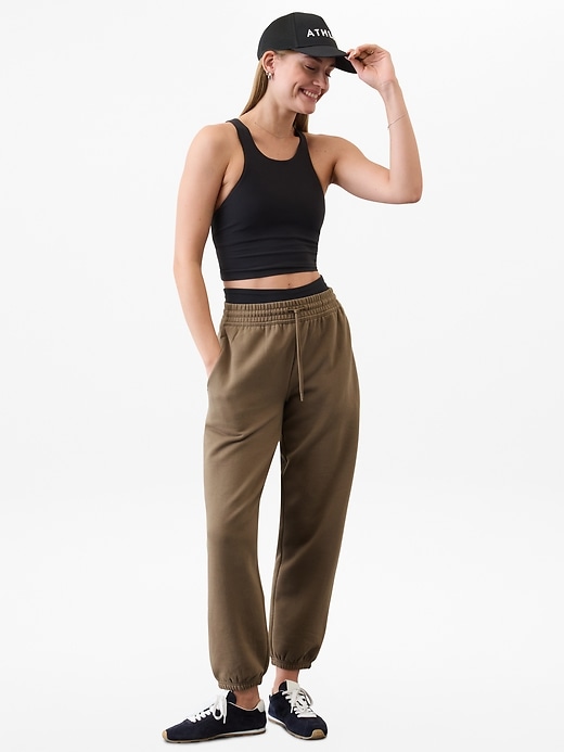 Image number 8 showing, Forever Fleece Mid Rise Jogger
