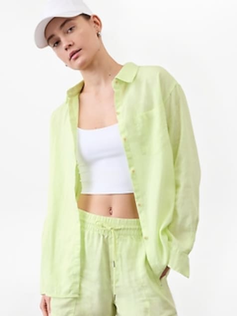 Retreat Linen Top