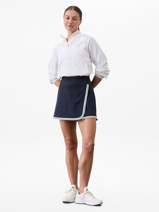 Image number 3 showing, Crosscourt High Rise Tipped 14" Skort