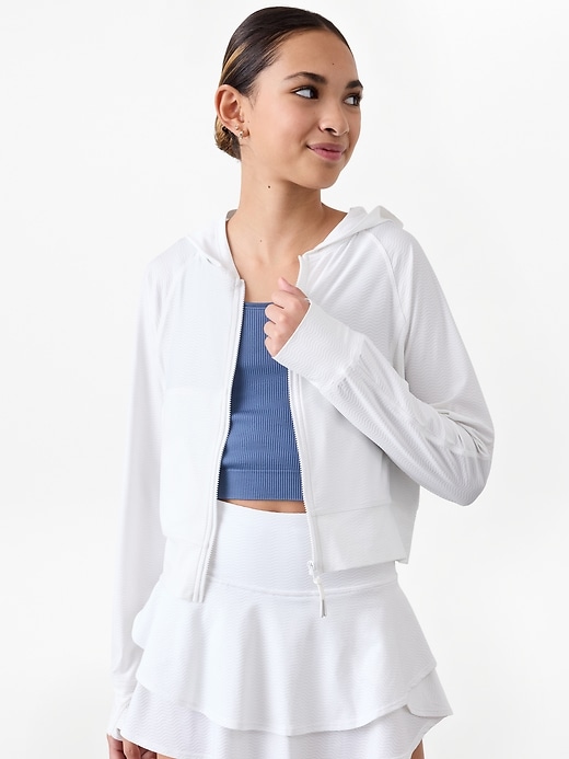 Image number 1 showing, Athleta Girl Serve UPF Jacket