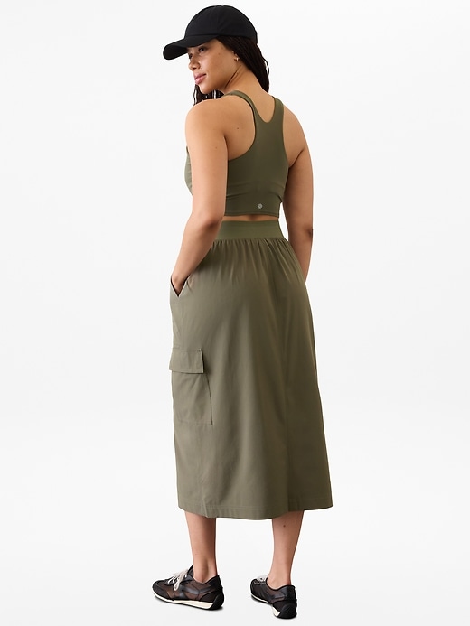 Image number 3 showing, Brooklyn Heights High Rise Cargo Skirt