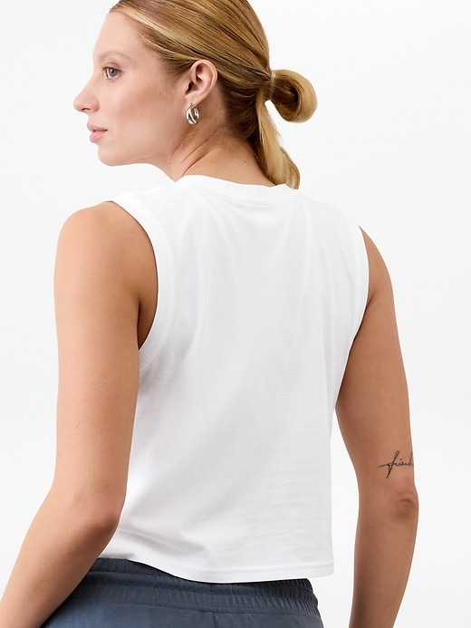 Image number 2 showing, True Cotton Crop Tank