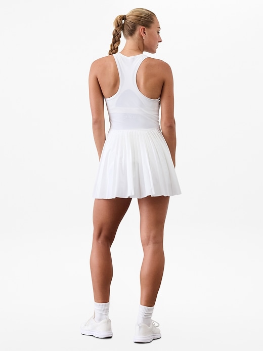 Image number 2 showing, Match Point Pleated Dress