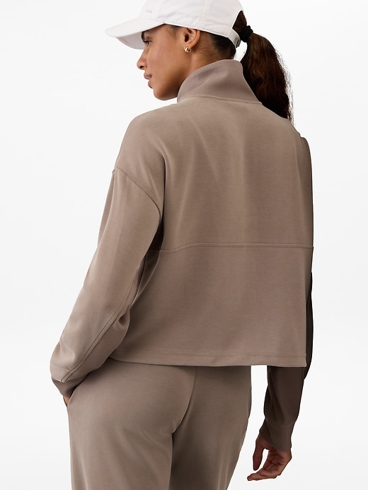 Image number 2 showing, Seasoft Rib 1/4 Zip Popover