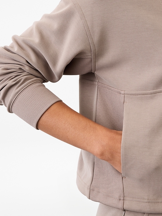Image number 4 showing, Seasoft Rib 1/4 Zip Popover