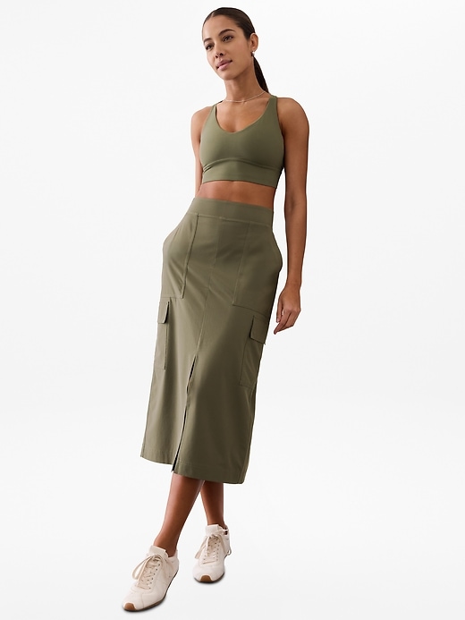 Image number 6 showing, Brooklyn Heights High Rise Cargo Skirt