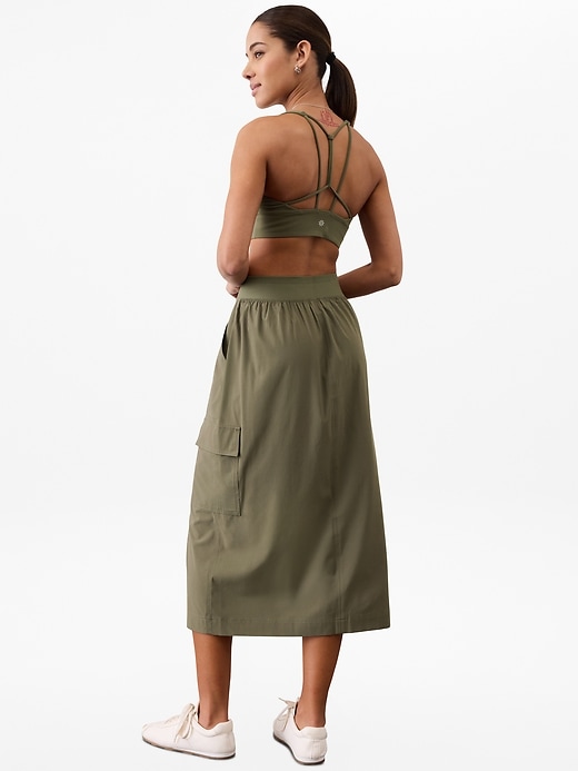 Image number 7 showing, Brooklyn Heights High Rise Cargo Skirt