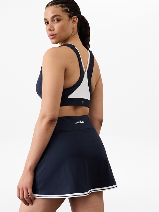 Image number 7 showing, Crosscourt High Rise Tipped 14" Skort