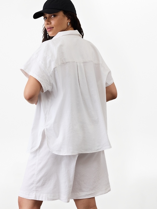 Image number 4 showing, Paradise Oversized Short Sleeve Top