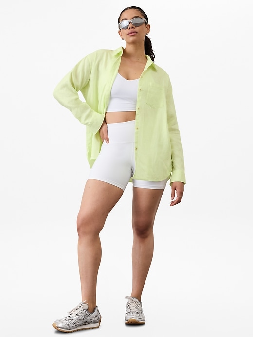 Image number 5 showing, Retreat Linen Top