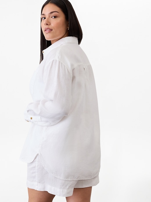 Image number 8 showing, Retreat Linen Top
