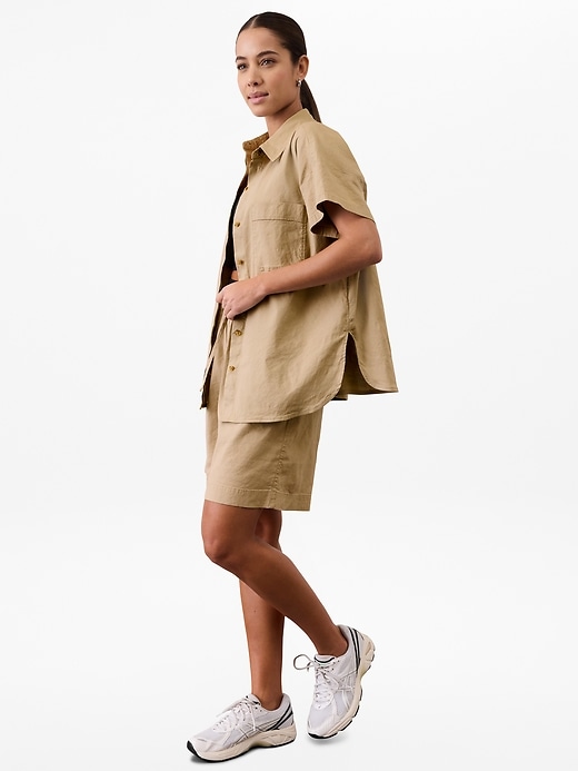 Image number 5 showing, Paradise Oversized Short Sleeve Top