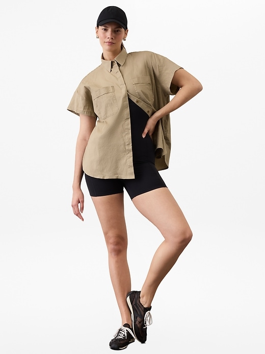 Image number 3 showing, Paradise Oversized Short Sleeve Top