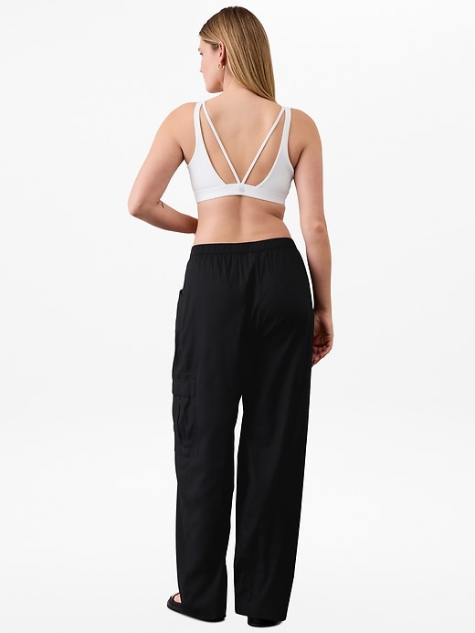 Image number 8 showing, Paradise Mid Rise Straight Leg Cargo Pant