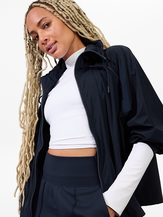 Image number 5 showing, Venice High Rise Track Stripe Wide Leg Pant