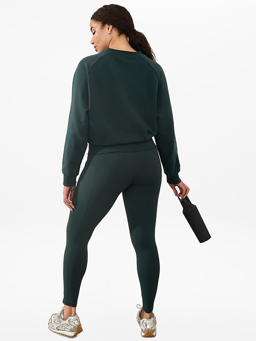 Image number 5 showing, Power of She Embroidered Crew Sweatshirt