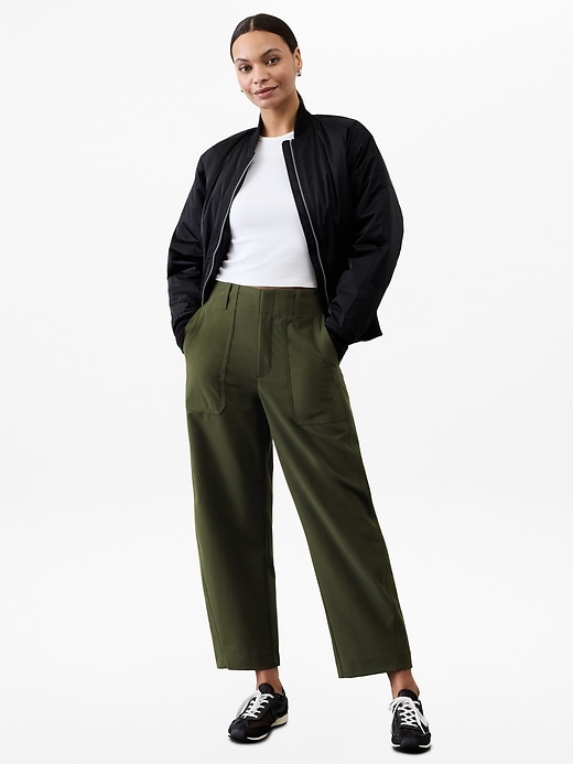 Image number 2 showing, Skyline High Rise Barrel Leg Pant