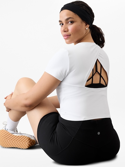 Image number 7 showing, Transcend Open Back Tee