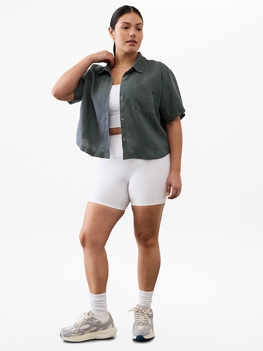 Image number 6 showing, Retreat Linen Short Sleeve Shirt
