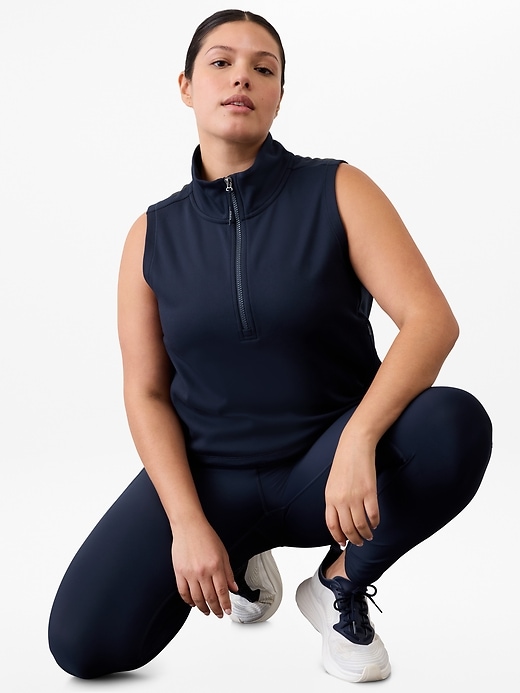 Image number 5 showing, Unstoppable 1/2 Zip Cropped Vest