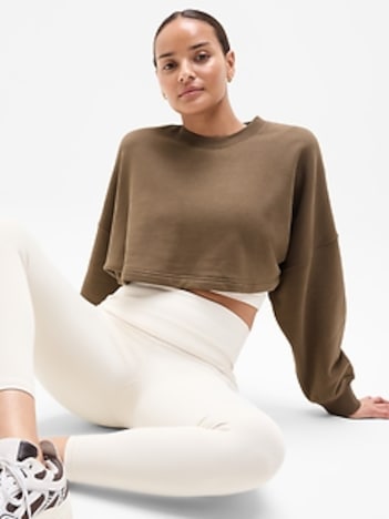 Heavyweight Terry Super Cropped Dolman