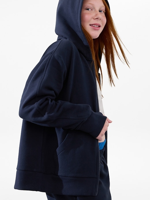 Image number 4 showing, Athleta Girl All Day Full Zip Sweatshirt