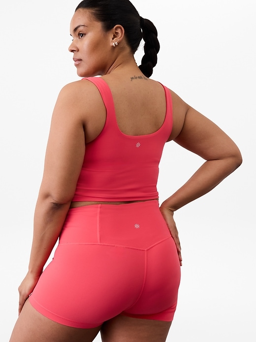 Image number 2 showing, Transcend Square Neck Crop Sports Bra D-DD