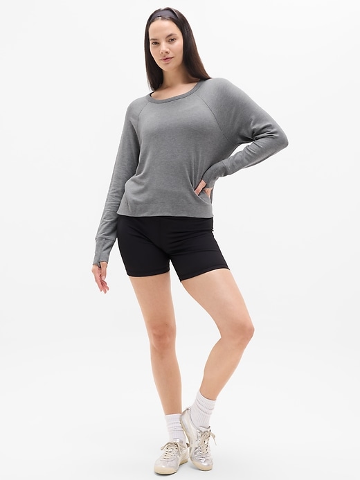 Image number 5 showing, Coaster Luxe Recover High Hip Sweatshirt