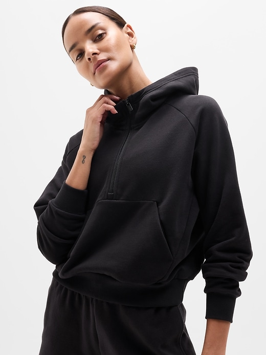 Image number 1 showing, Forever Fleece 1/2 Zip Hoodie