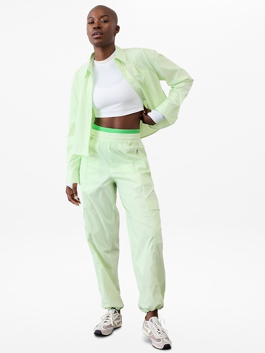 Image number 5 showing, Midday Cropped Poplin Shirt