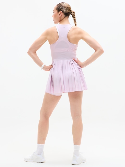Image number 5 showing, Match Point Pleated Dress