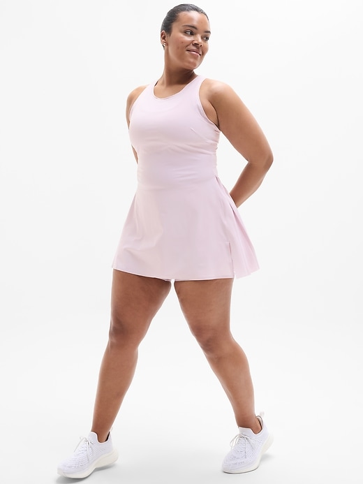 Image number 2 showing, Match Point Pleated Dress