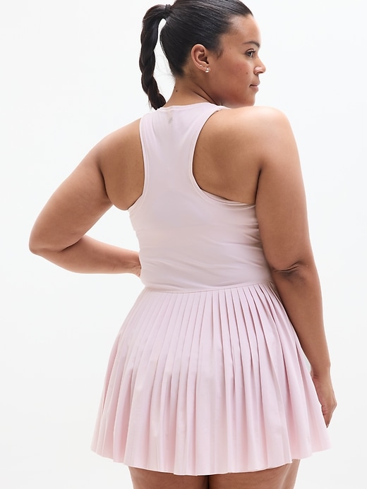 Image number 3 showing, Match Point Pleated Dress