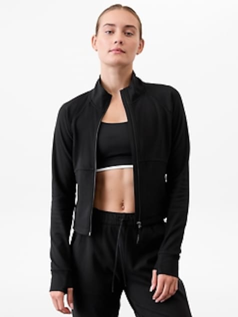 Unstoppable Cropped Full Zip