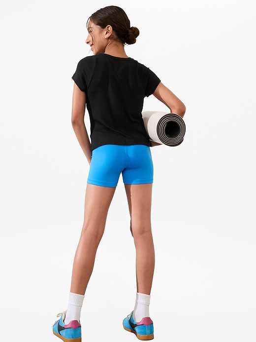 Image number 2 showing, Athleta Girl Easy Rib Tee