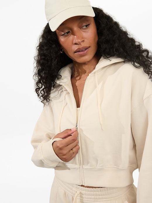 Image number 6 showing, Forever Fleece Crop Full Zip