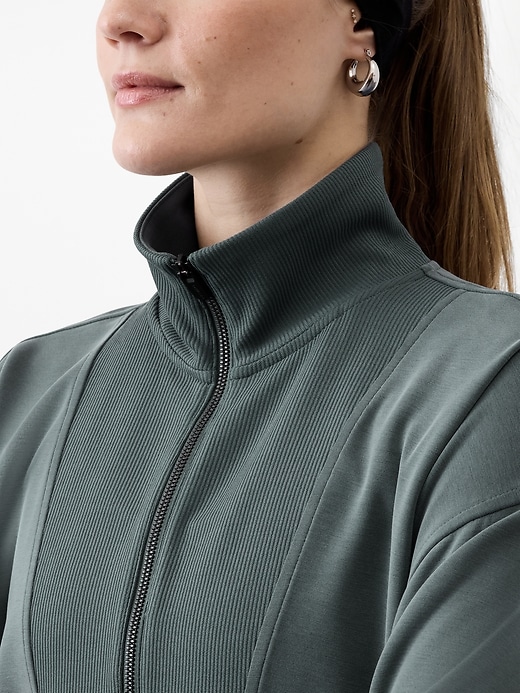 Image number 4 showing, Seasoft Rib 1/4 Zip Popover