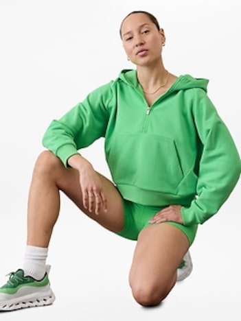 Forever Fleece 1/2 Zip Hoodie