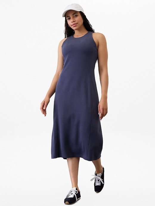 Image number 5 showing, Seasoft Rib Midi Tank Dress