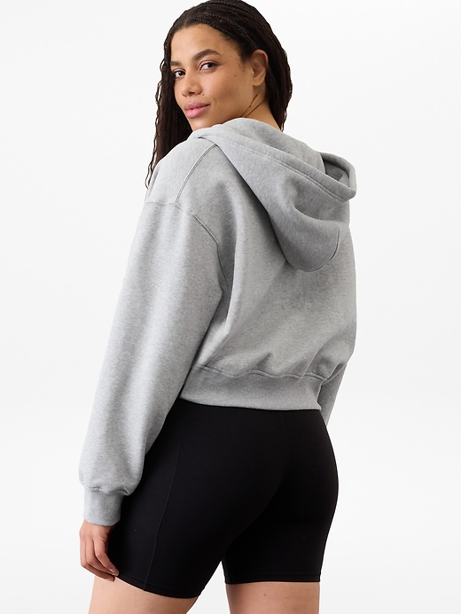 Image number 6 showing, Forever Fleece Crop Full Zip