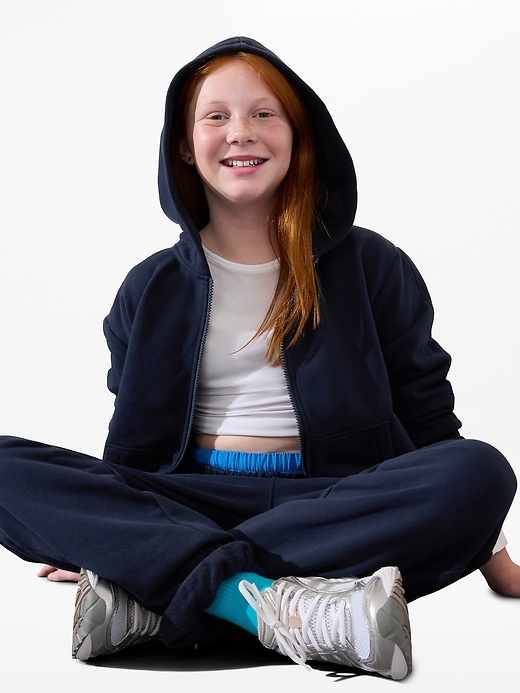 Image number 1 showing, Athleta Girl All Day Full Zip Sweatshirt
