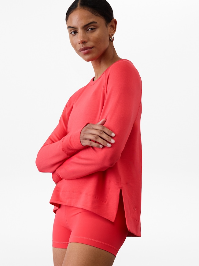 Coaster Luxe Recover High Hip Sweatshirt