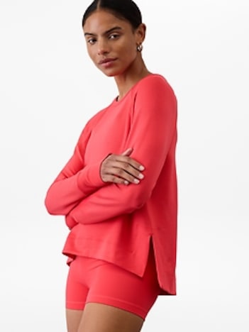 Coaster Luxe Recover High Hip Sweatshirt