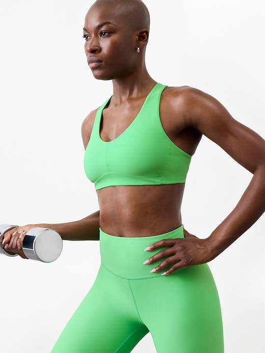 Image number 3 showing, Interval Plunge Train Sports Bra A-C