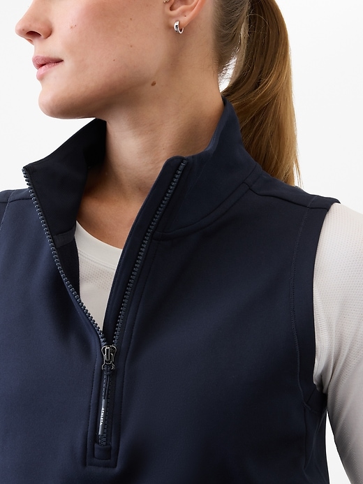 Image number 7 showing, Unstoppable 1/2 Zip Cropped Vest