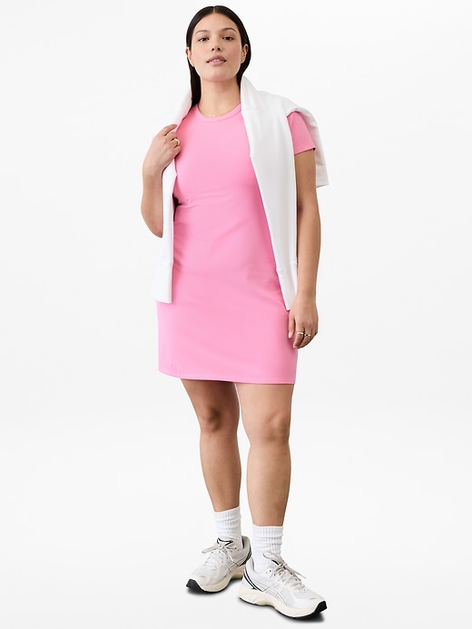Image number 5 showing, Signature Rib Tee Dress
