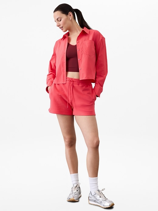 Image number 6 showing, Midday Cropped Poplin Shirt