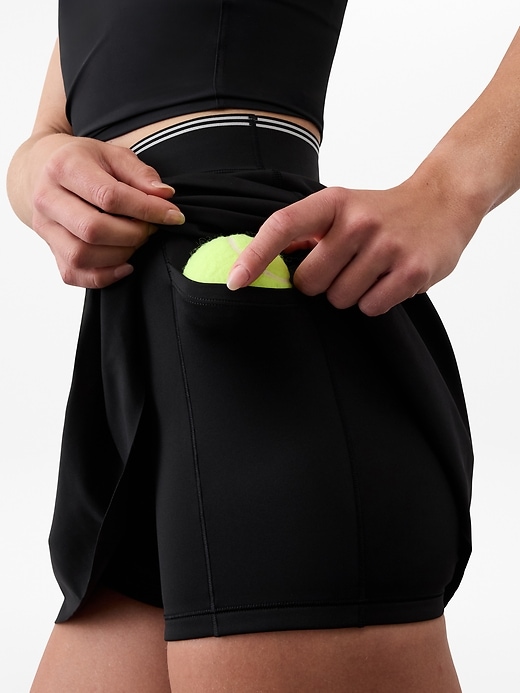 Image number 5 showing, Ace Advantage High Rise Tipped 13 1/2” Skort