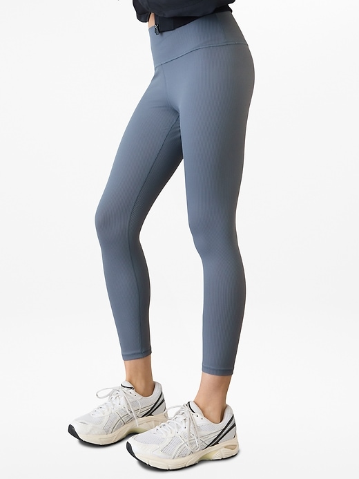 Image number 1 showing, Transcend Rib High Rise 7/8 Legging